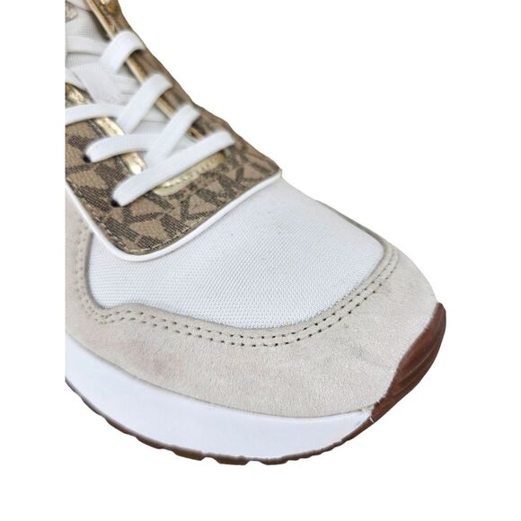 Michael Kors Muse Mesh & Logo Trainer Sneaker Size 8 - Picture 5 of 13